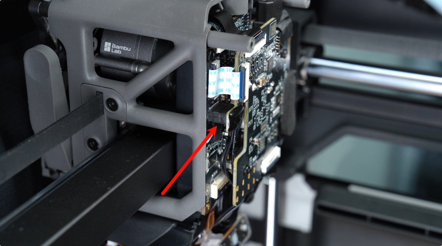 Conector del hotend derecho