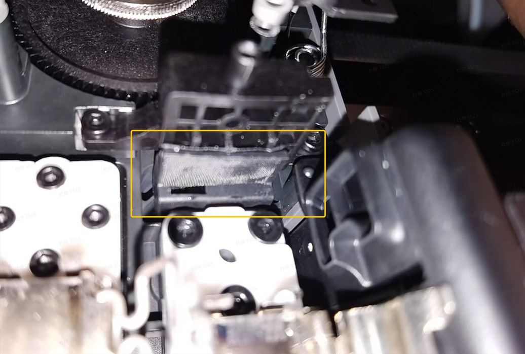 Posición de la bobina del sensor de fuerza de extrusión