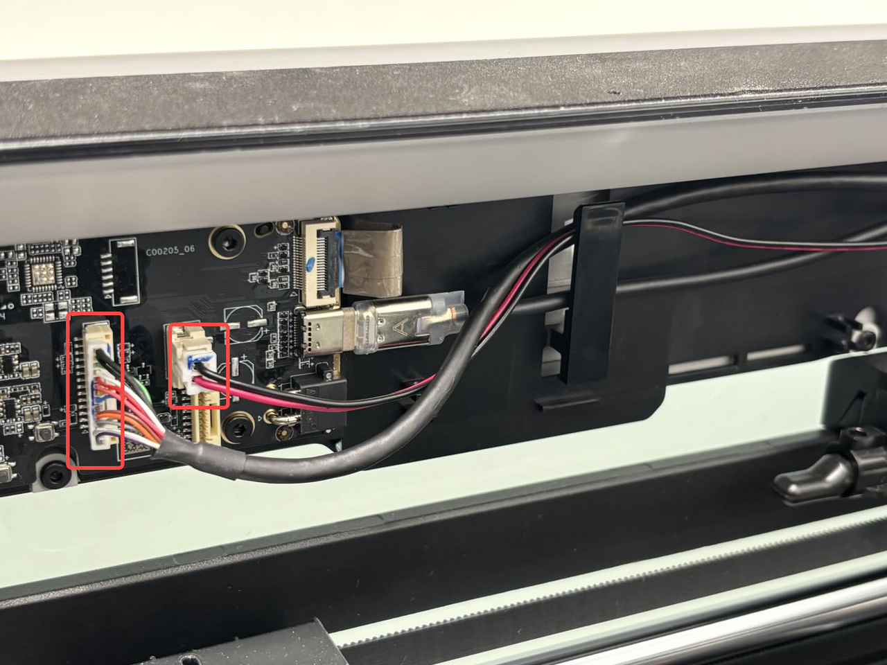 Conector de cable y placa AP