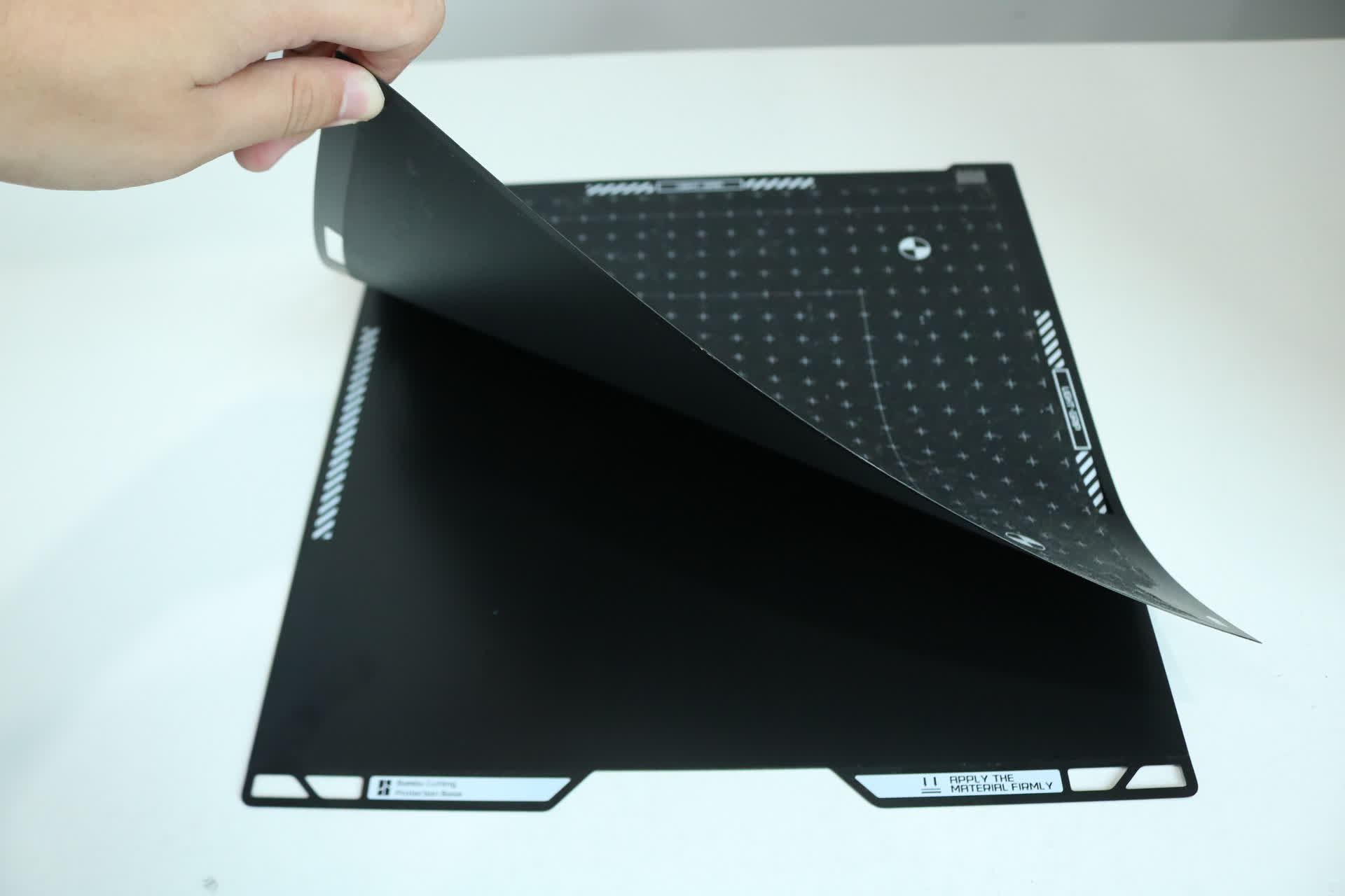 Tear off the old sticky board.jpg